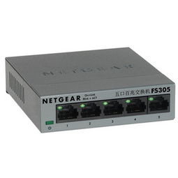 网件 NETGEAR FS305 5端口 100M铁壳以太网交换机 性价比之选深度评测